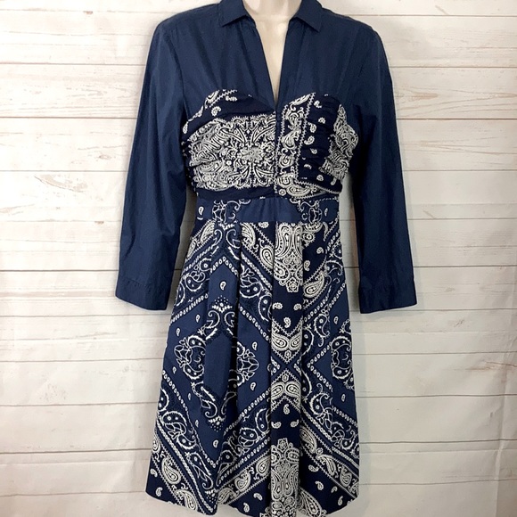 Holding Horses Sz 4 Bandana Print Rockabilly Dress - Picture 2 of 13